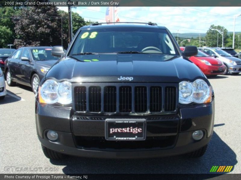 Black / Dark Slate Gray 2008 Jeep Grand Cherokee Laredo 4x4