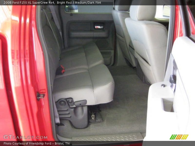 Bright Red / Medium/Dark Flint 2008 Ford F150 XL SuperCrew 4x4