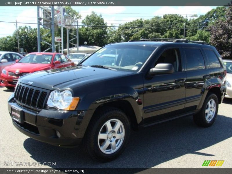 Black / Dark Slate Gray 2008 Jeep Grand Cherokee Laredo 4x4