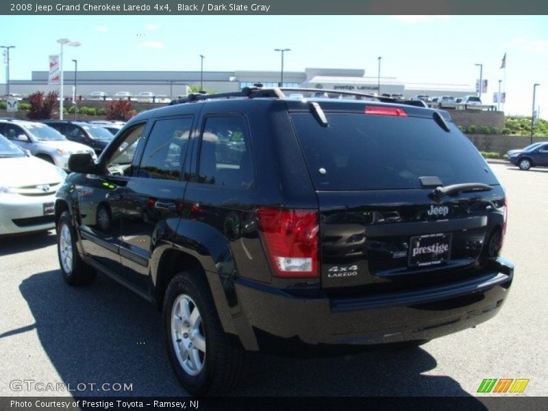 Black / Dark Slate Gray 2008 Jeep Grand Cherokee Laredo 4x4