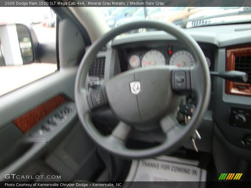 Mineral Gray Metallic / Medium Slate Gray 2006 Dodge Ram 1500 SLT Mega Cab 4x4