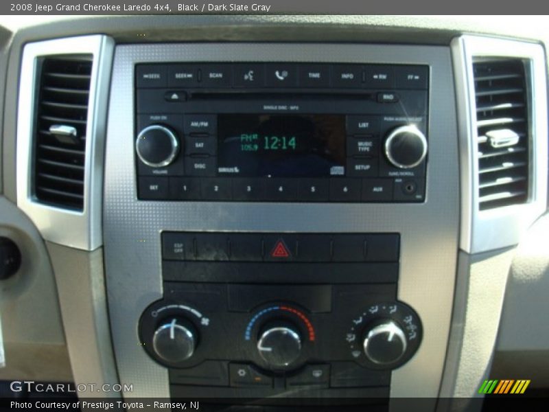 Black / Dark Slate Gray 2008 Jeep Grand Cherokee Laredo 4x4