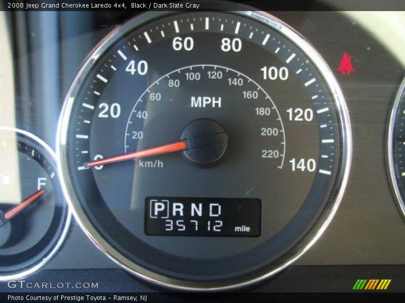 Black / Dark Slate Gray 2008 Jeep Grand Cherokee Laredo 4x4
