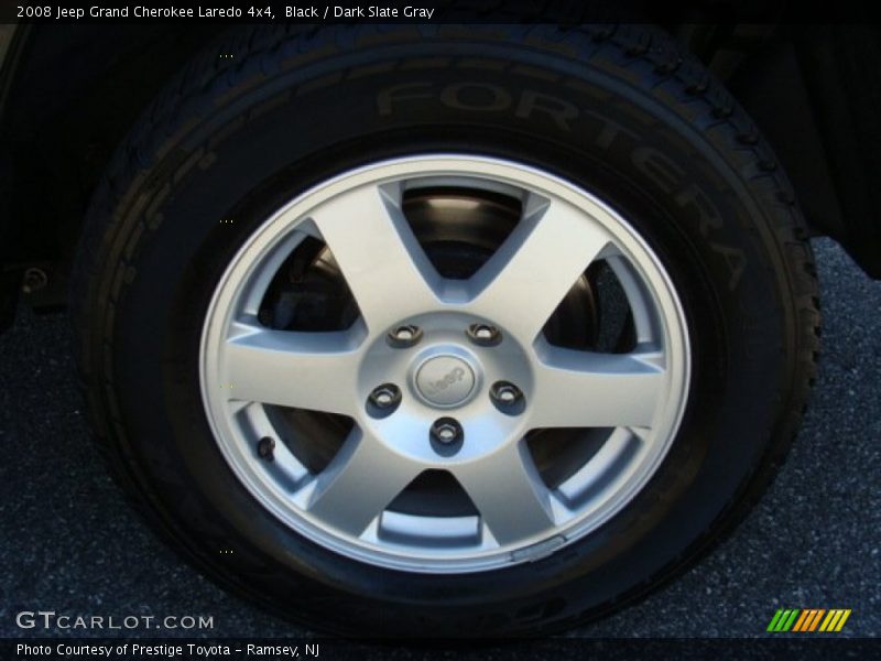 Black / Dark Slate Gray 2008 Jeep Grand Cherokee Laredo 4x4