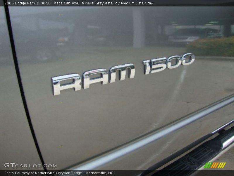 Mineral Gray Metallic / Medium Slate Gray 2006 Dodge Ram 1500 SLT Mega Cab 4x4