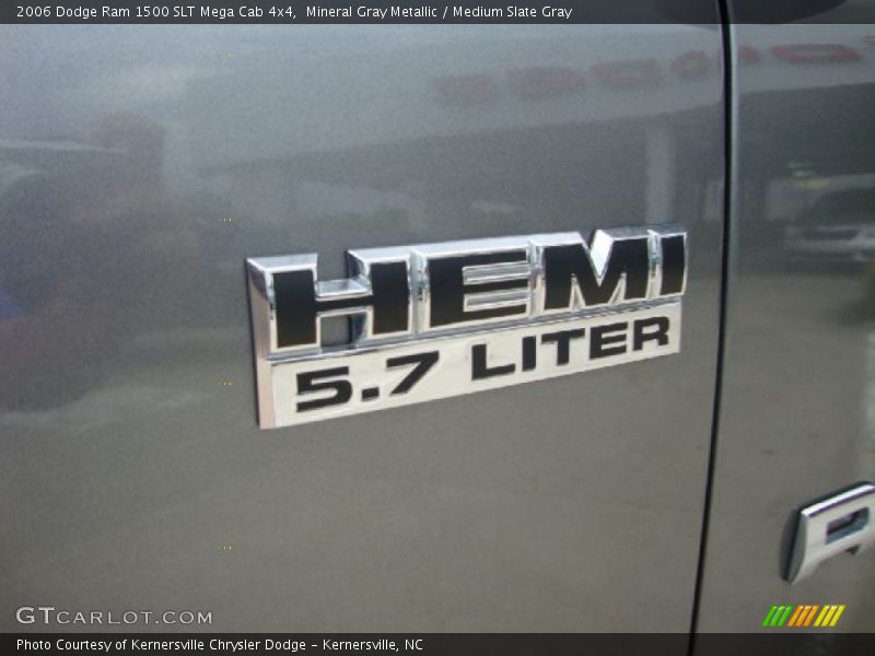 Mineral Gray Metallic / Medium Slate Gray 2006 Dodge Ram 1500 SLT Mega Cab 4x4