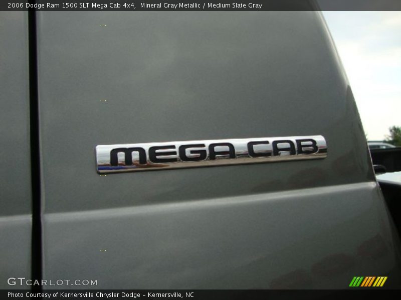 Mineral Gray Metallic / Medium Slate Gray 2006 Dodge Ram 1500 SLT Mega Cab 4x4
