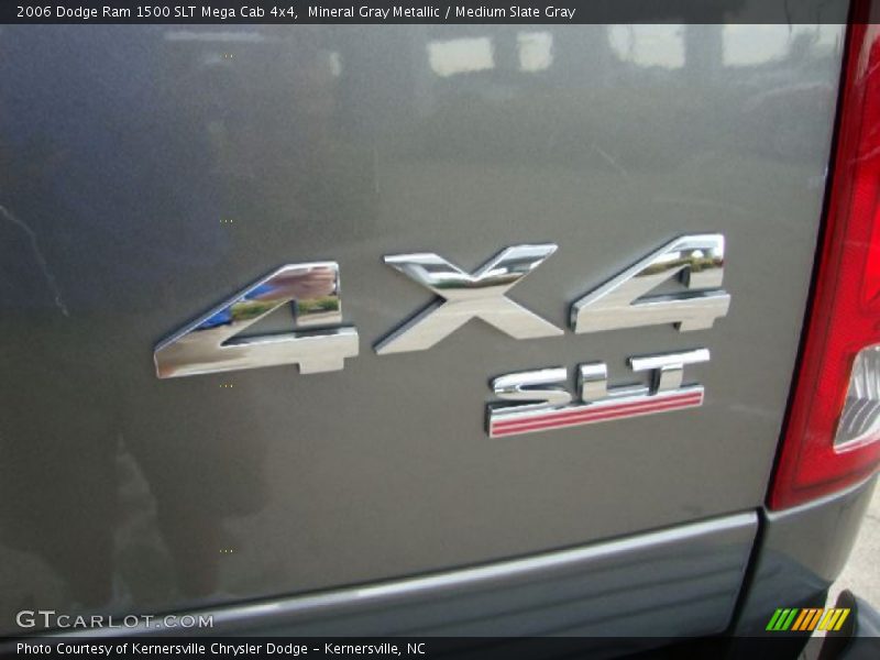 Mineral Gray Metallic / Medium Slate Gray 2006 Dodge Ram 1500 SLT Mega Cab 4x4