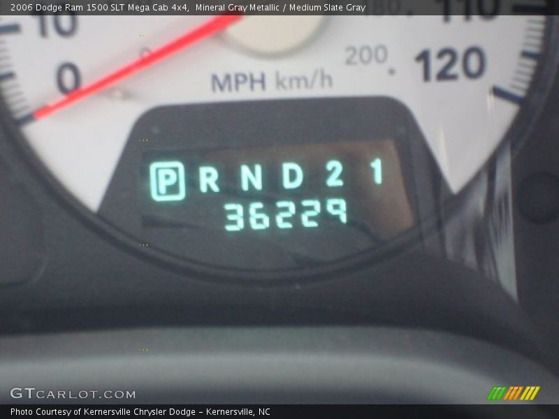 Mineral Gray Metallic / Medium Slate Gray 2006 Dodge Ram 1500 SLT Mega Cab 4x4
