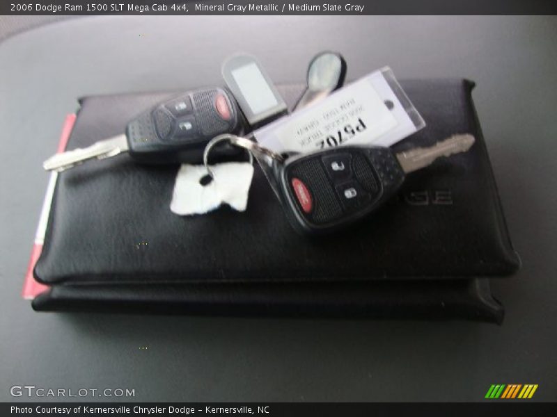 Mineral Gray Metallic / Medium Slate Gray 2006 Dodge Ram 1500 SLT Mega Cab 4x4