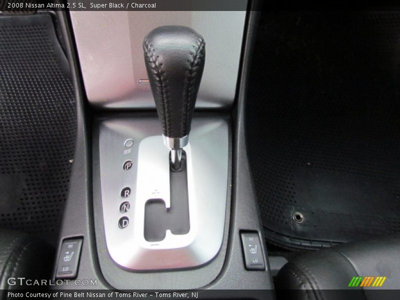 Super Black / Charcoal 2008 Nissan Altima 2.5 SL
