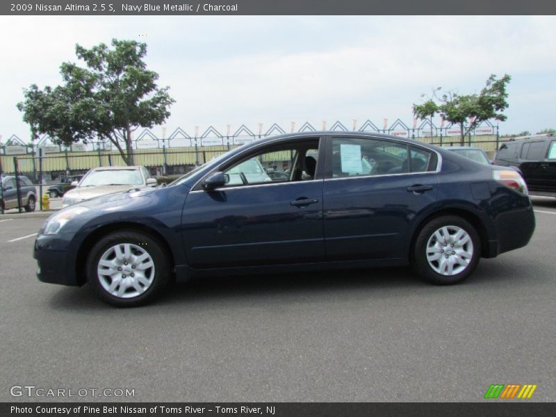 Navy Blue Metallic / Charcoal 2009 Nissan Altima 2.5 S
