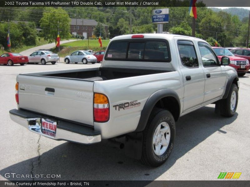 Lunar Mist Metallic / Charcoal 2002 Toyota Tacoma V6 PreRunner TRD Double Cab