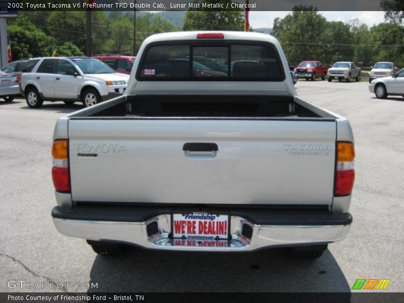 Lunar Mist Metallic / Charcoal 2002 Toyota Tacoma V6 PreRunner TRD Double Cab