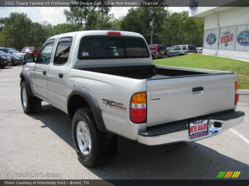 Lunar Mist Metallic / Charcoal 2002 Toyota Tacoma V6 PreRunner TRD Double Cab