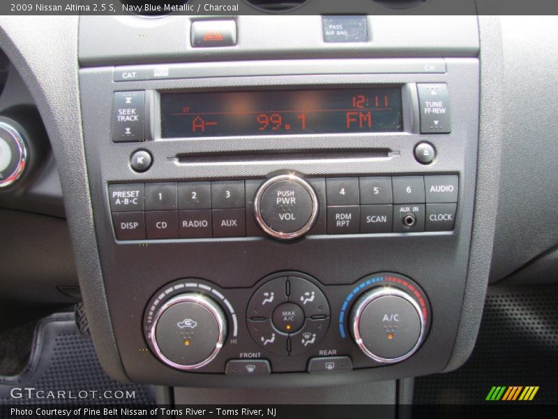 Navy Blue Metallic / Charcoal 2009 Nissan Altima 2.5 S