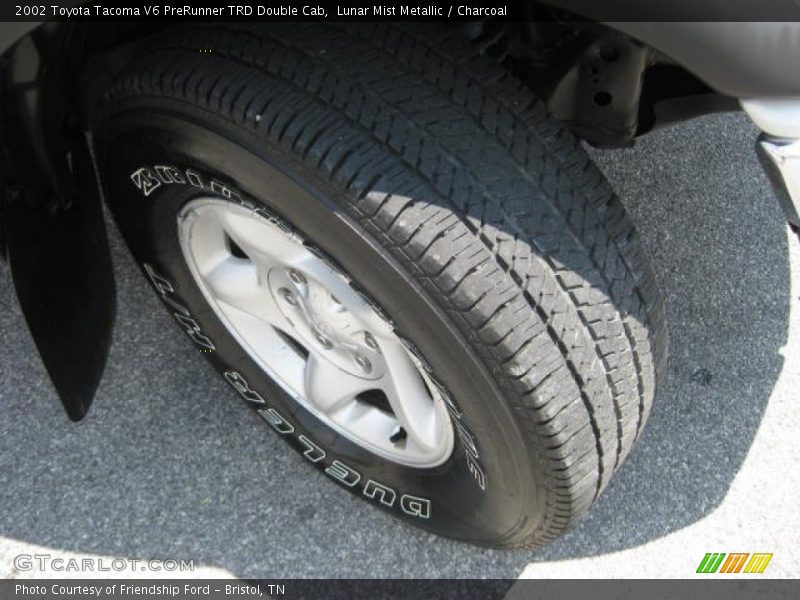 Lunar Mist Metallic / Charcoal 2002 Toyota Tacoma V6 PreRunner TRD Double Cab