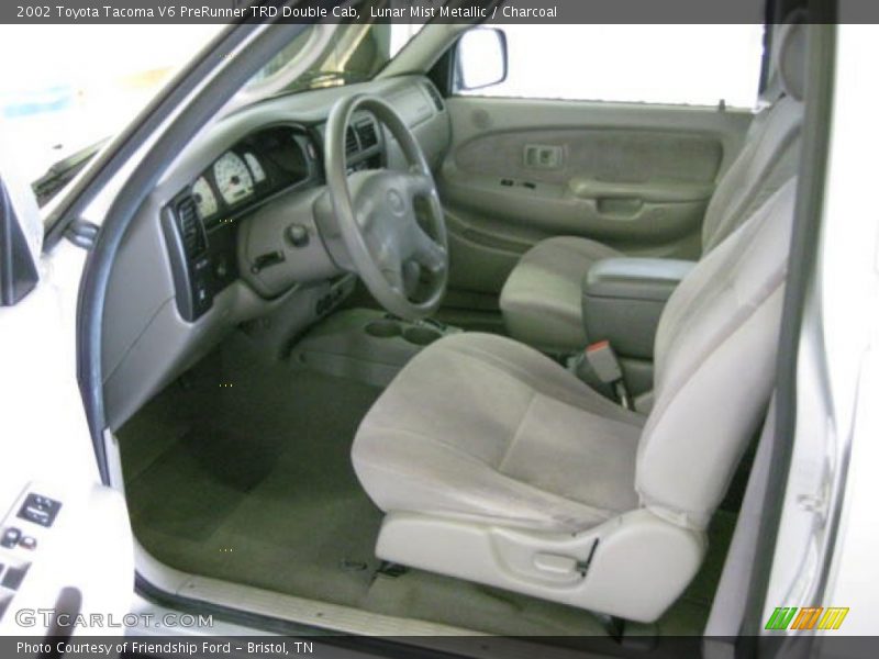 Lunar Mist Metallic / Charcoal 2002 Toyota Tacoma V6 PreRunner TRD Double Cab