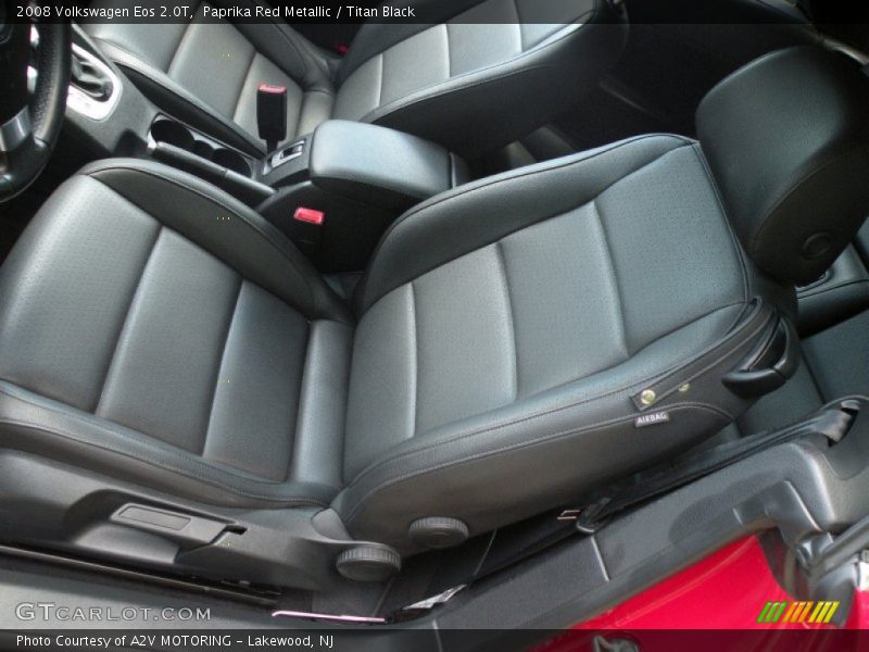 Paprika Red Metallic / Titan Black 2008 Volkswagen Eos 2.0T