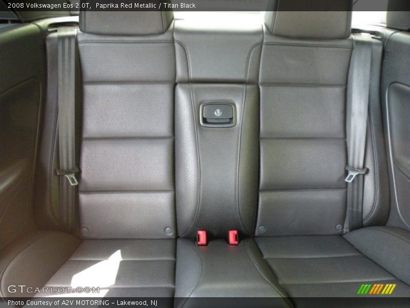 Paprika Red Metallic / Titan Black 2008 Volkswagen Eos 2.0T