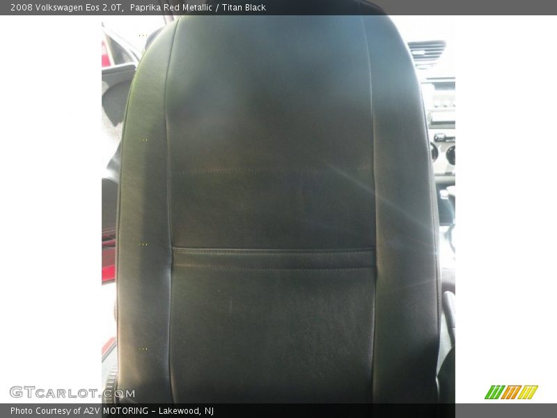 Paprika Red Metallic / Titan Black 2008 Volkswagen Eos 2.0T
