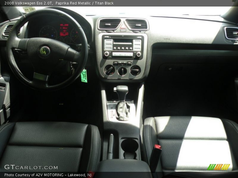 Paprika Red Metallic / Titan Black 2008 Volkswagen Eos 2.0T