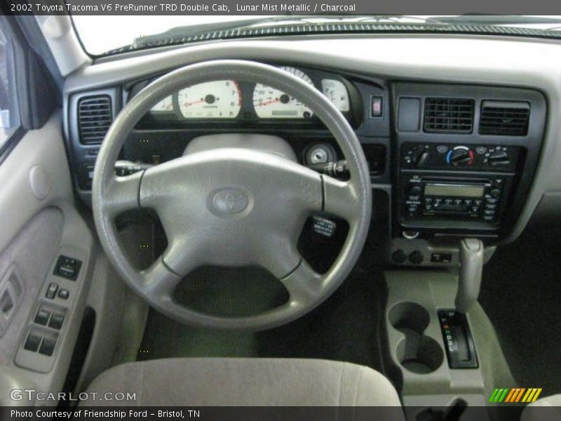 Lunar Mist Metallic / Charcoal 2002 Toyota Tacoma V6 PreRunner TRD Double Cab