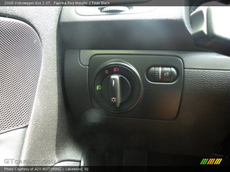 Paprika Red Metallic / Titan Black 2008 Volkswagen Eos 2.0T