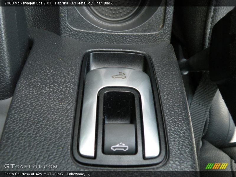 Paprika Red Metallic / Titan Black 2008 Volkswagen Eos 2.0T
