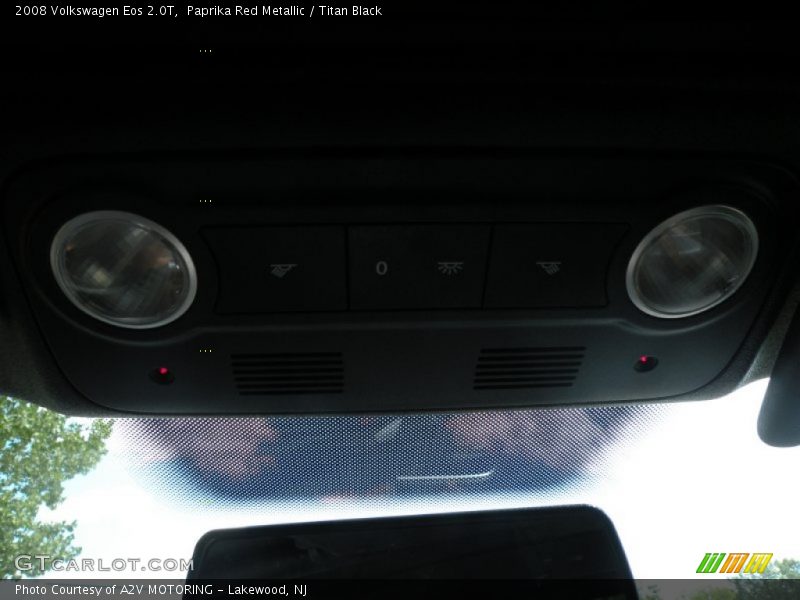 Paprika Red Metallic / Titan Black 2008 Volkswagen Eos 2.0T
