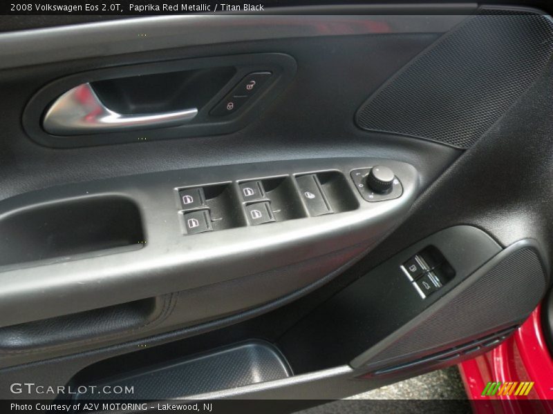 Paprika Red Metallic / Titan Black 2008 Volkswagen Eos 2.0T