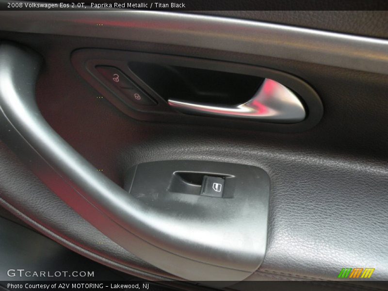Paprika Red Metallic / Titan Black 2008 Volkswagen Eos 2.0T