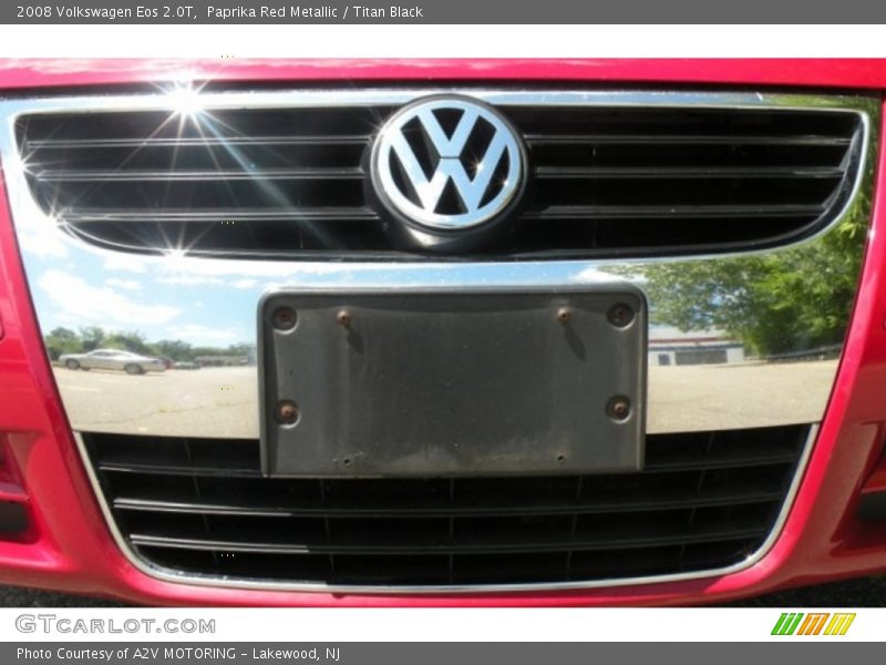 Paprika Red Metallic / Titan Black 2008 Volkswagen Eos 2.0T