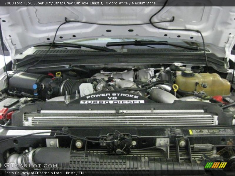  2008 F350 Super Duty Lariat Crew Cab 4x4 Chassis Engine - 6.4L 32V Power Stroke Turbo Diesel V8