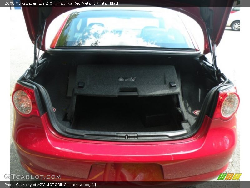 Paprika Red Metallic / Titan Black 2008 Volkswagen Eos 2.0T