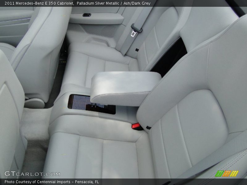 Palladium Silver Metallic / Ash/Dark Grey 2011 Mercedes-Benz E 350 Cabriolet