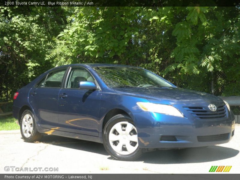 Blue Ribbon Metallic / Ash 2008 Toyota Camry LE