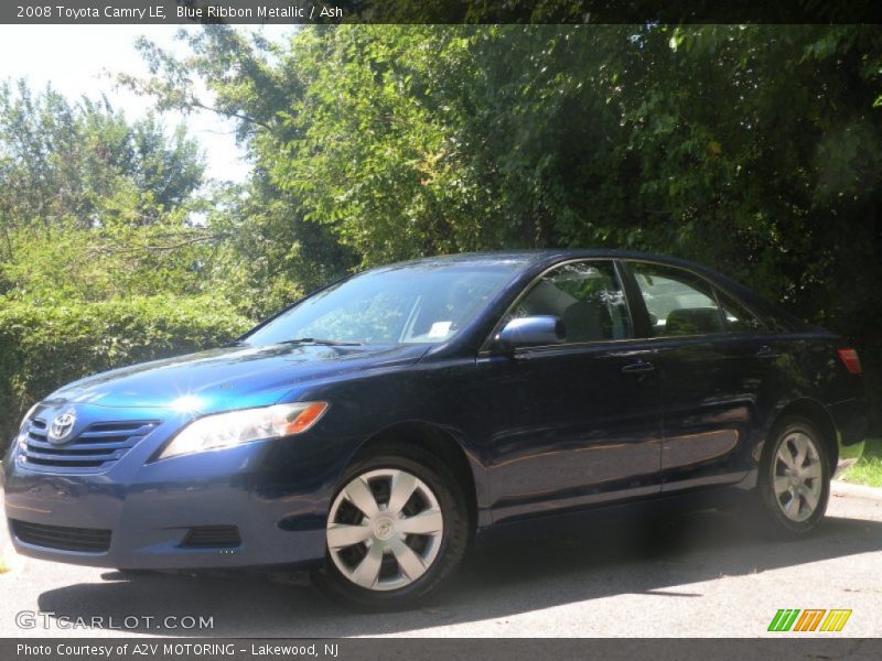 Blue Ribbon Metallic / Ash 2008 Toyota Camry LE