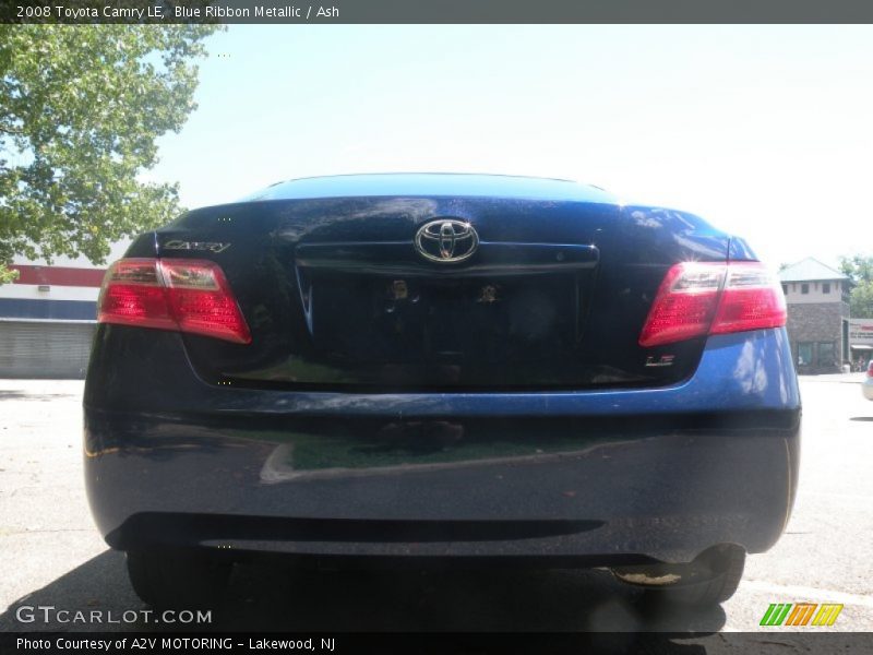 Blue Ribbon Metallic / Ash 2008 Toyota Camry LE