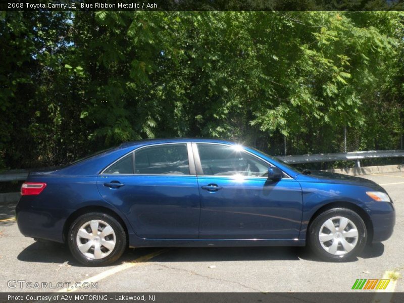 Blue Ribbon Metallic / Ash 2008 Toyota Camry LE