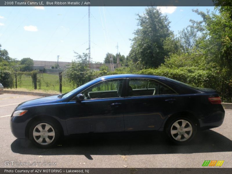 Blue Ribbon Metallic / Ash 2008 Toyota Camry LE