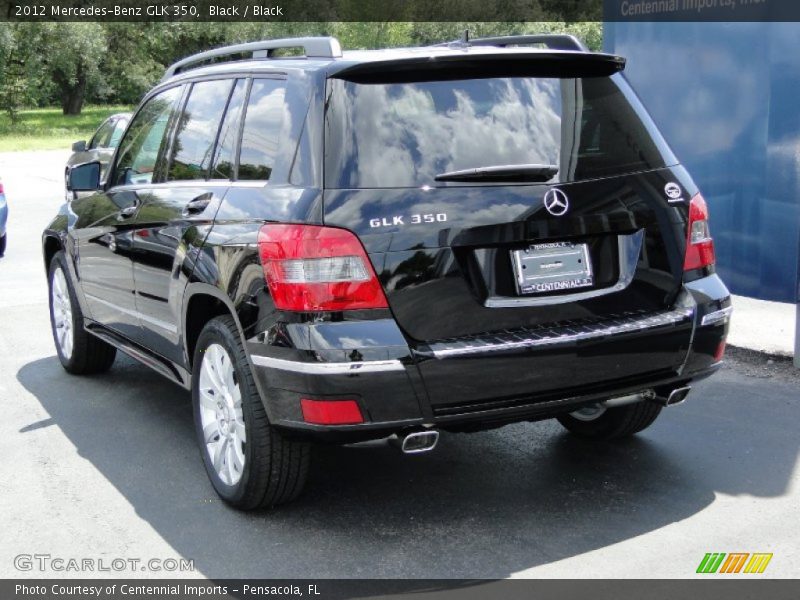 Black / Black 2012 Mercedes-Benz GLK 350