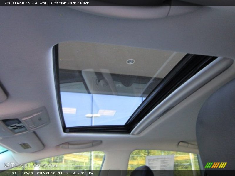 Obsidian Black / Black 2008 Lexus GS 350 AWD