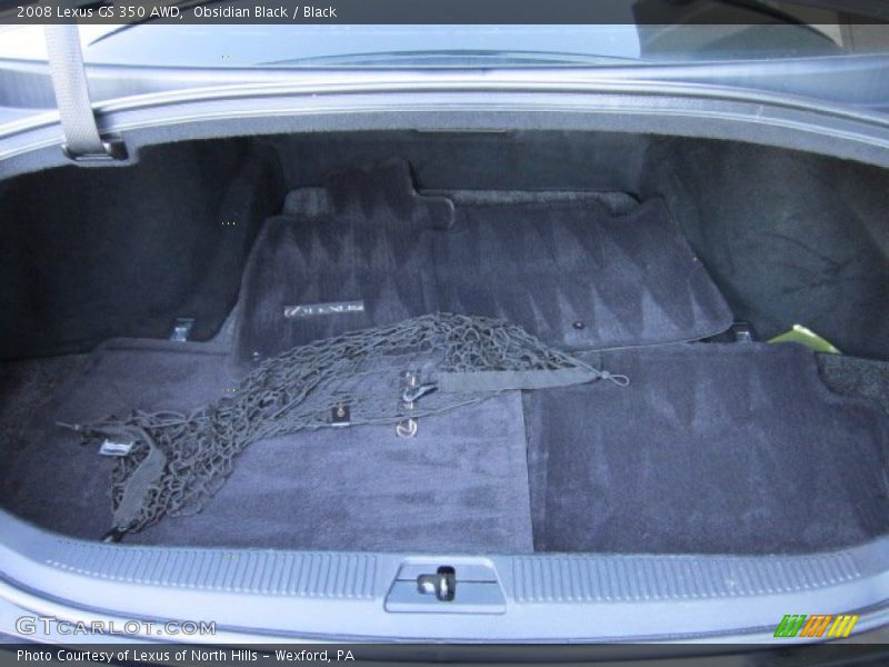 Obsidian Black / Black 2008 Lexus GS 350 AWD