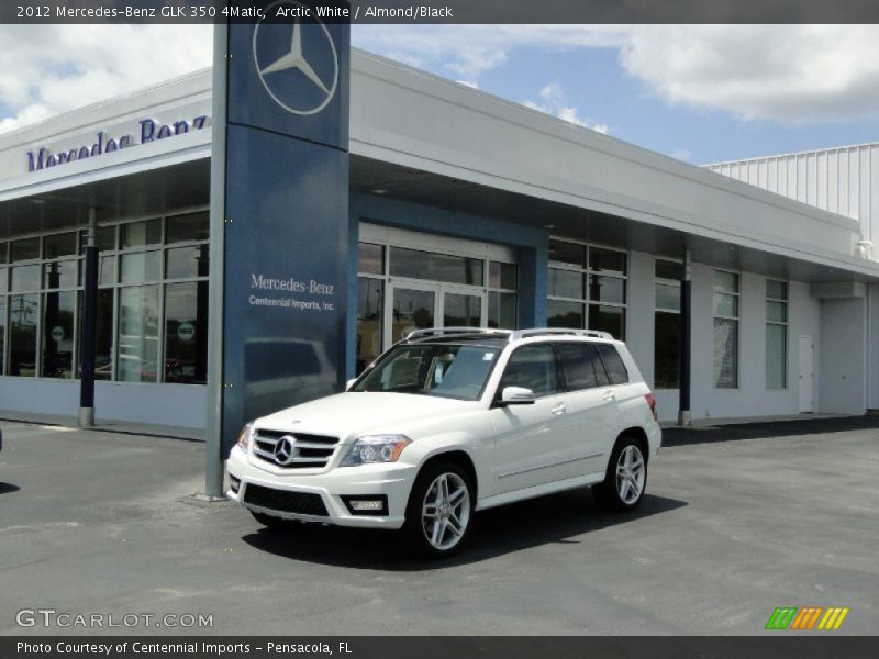 Arctic White / Almond/Black 2012 Mercedes-Benz GLK 350 4Matic