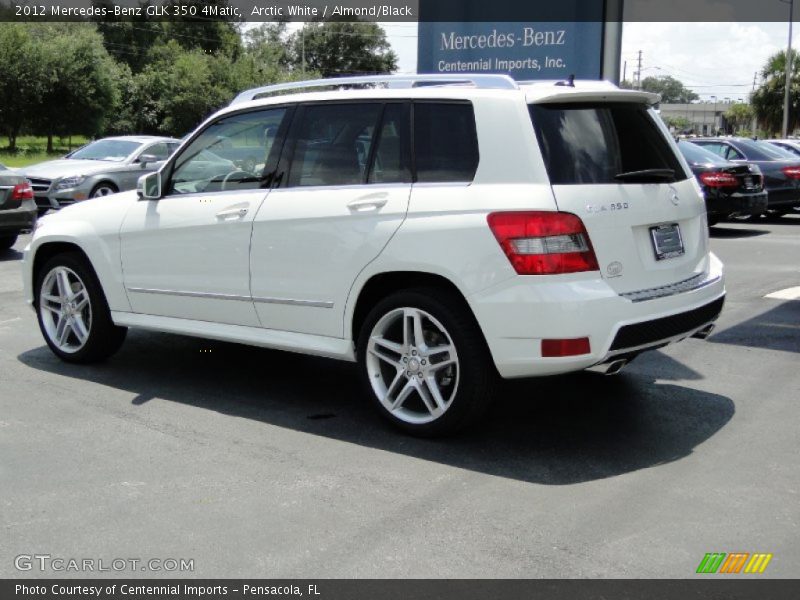 Arctic White / Almond/Black 2012 Mercedes-Benz GLK 350 4Matic