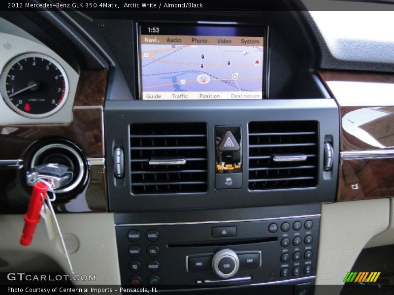 Arctic White / Almond/Black 2012 Mercedes-Benz GLK 350 4Matic