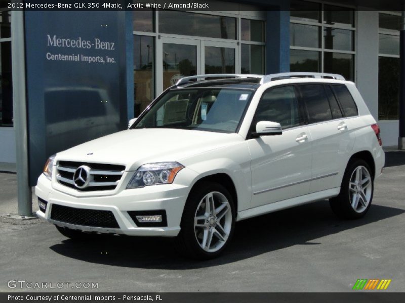 Arctic White / Almond/Black 2012 Mercedes-Benz GLK 350 4Matic