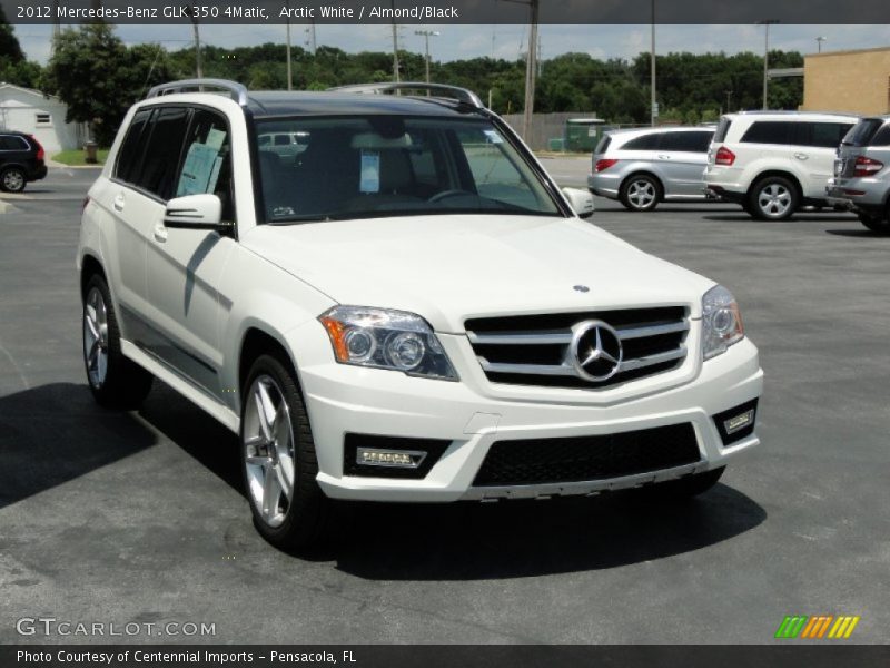 Arctic White / Almond/Black 2012 Mercedes-Benz GLK 350 4Matic