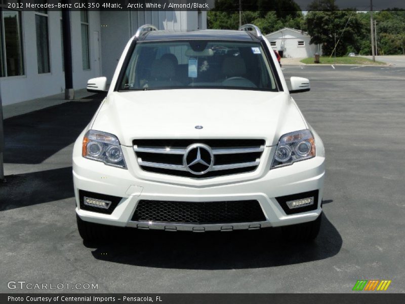 Arctic White / Almond/Black 2012 Mercedes-Benz GLK 350 4Matic